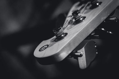 Close-up of guitar