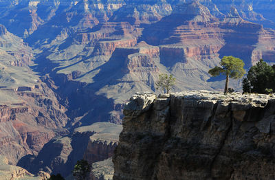 Scenic view of mountains