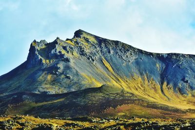 Volcanic landscape in iceland