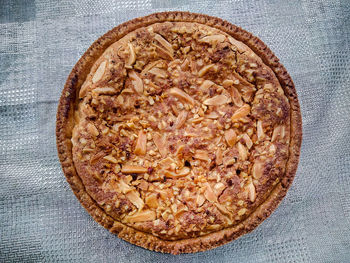 Directly above shot of pizza