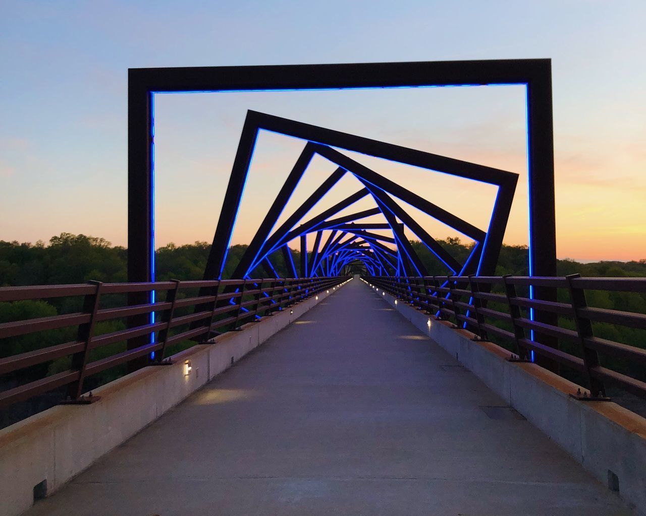 VIEW OF BRIDGE AGAINST SKY