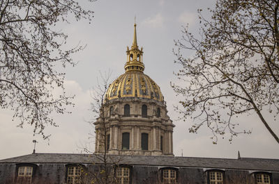 Low angle view of building against sky