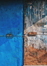 Full frame shot of old weathered door