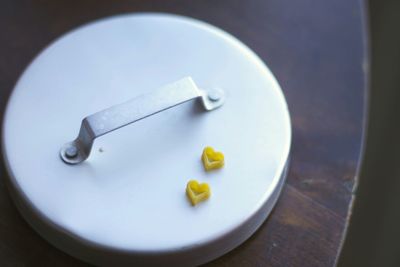 Close-up of food on table