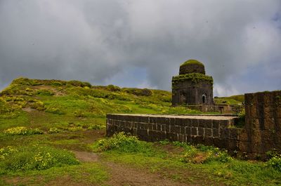 Old ruins against sky