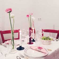 Close-up of vase on table