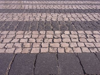 Full frame shot of tiled floor