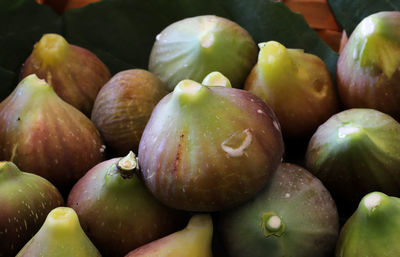 Full frame shot of fruits for sale in market