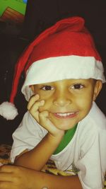 Portrait of smiling boy