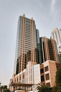 Low angle view of buildings against sky