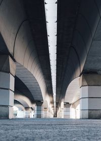 Interior of bridge