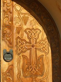 Close-up of ornate pattern