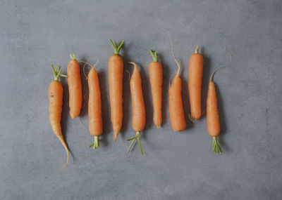 High angle view of vegetables