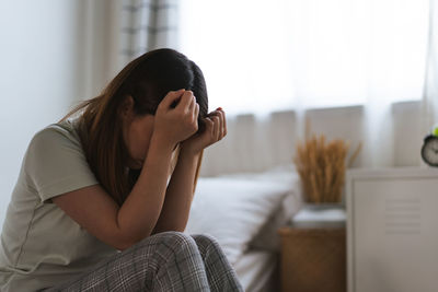 Young woman using mobile phone