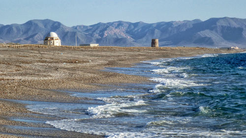 Ermita de la virgen del mar en torregarcía, almería, españa
