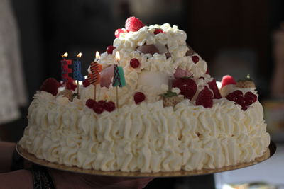 Close-up of cake