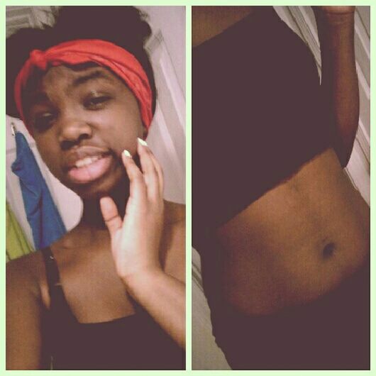 After working out ;