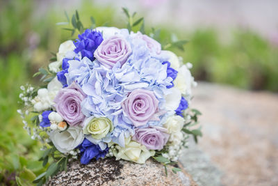 Close-up of rose bouquet
