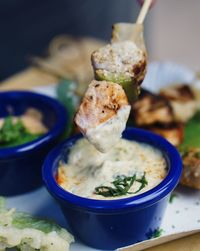 Close-up of food in bowl