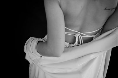 Close-up of woman