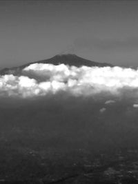 Low angle view of clouds in sky