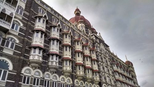 Low angle view of building against sky