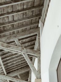 Low angle view of old building