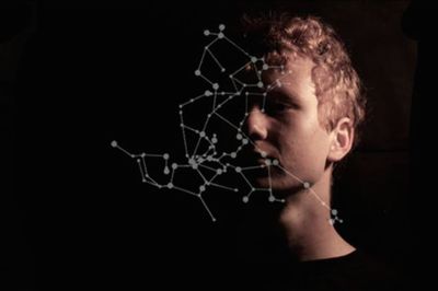 Close-up portrait of young woman