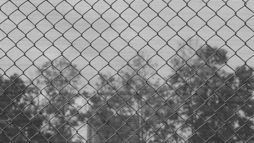 Full frame shot of chainlink fence