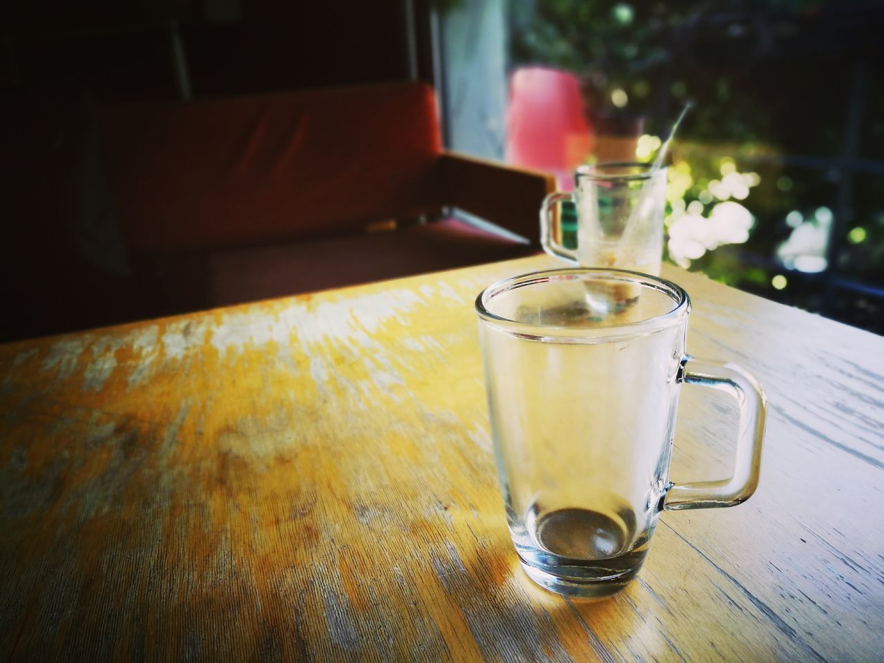 table, drink, refreshment, drinking glass, food and drink, no people, indoors, wood - material, close-up, freshness, day