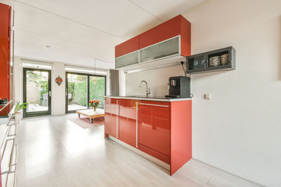 Interior of modern kitchen