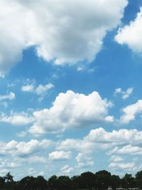 Low angle view of sky