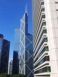 Low angle view of office buildings