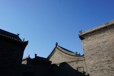 Low angle view of building against sky