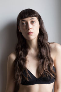 Portrait of a beautiful young woman