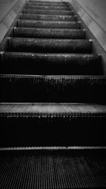 Full frame shot of staircase in building