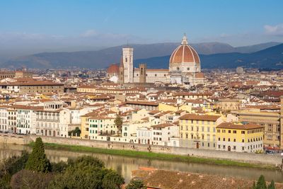 Florence panorama with duomo