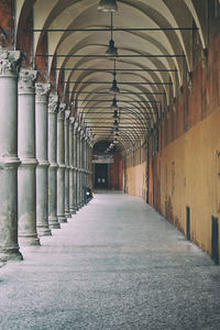 Corridor of building