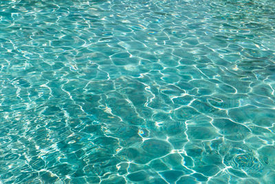 Full frame shot of swimming pool