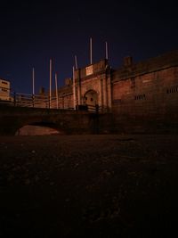 View of building at night