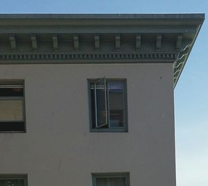 High section of building