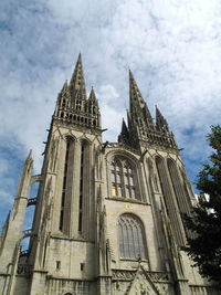 Low angle view of cathedral against sky