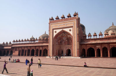 Jama masjid mosque in fatehpur sikri complex, uttar pradesh, india