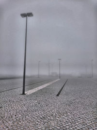 View of road against sky