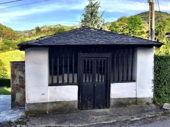 House against sky