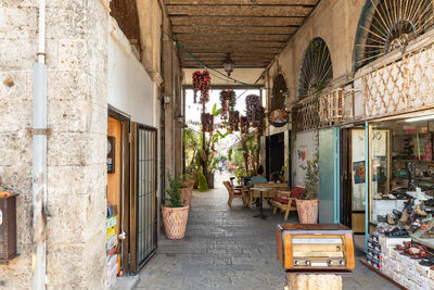 Street amidst buildings
