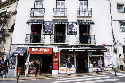 View of buildings in city