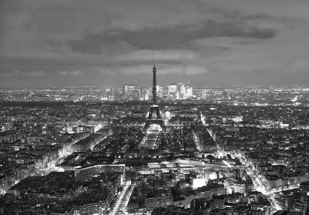 AERIAL VIEW OF CITYSCAPE