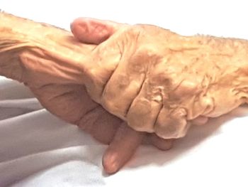 Close-up of human hand