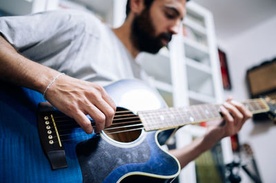 Man playing guitar